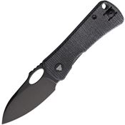 Trivisa TY18BM14 Andromeda Black Linerlock Knife Black Handles