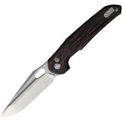 Vosteed TB3SG5 Thunderbird Tanto Treklock Knife Orange Handles