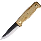 Wood Jewel 23PUK Pukari Carbon Steel Fixed Blade Knife Wood Handles