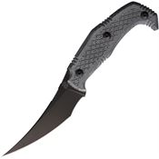 Bastinelli Creations 260 Yummy Black Fixed Blade Knife Black Handles