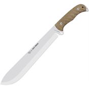 Nieto 4027D Jungle Predator Fixed Blade Knife Sand Micarta Handles