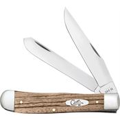 Case XX 25141 Trapper Knife Zebra Wood Handles