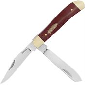 Kershaw 4381RB Gadsden Folding Knife Red Bone Handles
