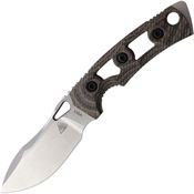 Fobos 077 Tier 1 Mini Mini Stonewashed Fixed Blade Camo Handles