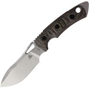 Fobos 087 Mini Stonewashed Fixed Blade Camo Handles