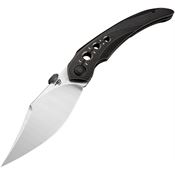 Bestech T2406D Razon Framelock Knife Black Handles
