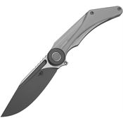 Bestech T2403A Seraph Framelock Knife Ti Gray Handles