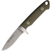 Knives Of Alaska 00963FG Legacy S30 Fixed Blade Knife OD Green Surgrip Handles
