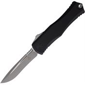 Microtech 170510AP30 Auto Hera II 30th Apocalyptic Recurve OTF Knife Black Handles