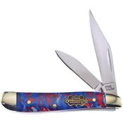 Frost SW107GBA Peanut Knife God Bless America Handles