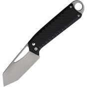 Ketuo M018 Ventr Satin Tanto Linerlock Knife Black G10 Handles