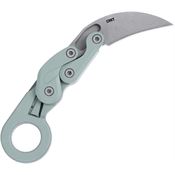 CRKT 4041GR Provoke Stonewash Knife Green Handles