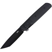CRKT 5720K Bamboozled Assist Open Black D2 Carbon Steel Linerlock Knife Black G10 Handles