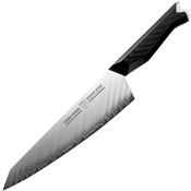 Vosteed MGCH9C80 Morgan 8 inch Chefs Knife Black Handles