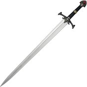 Valyrian Steel 0008 Blackfyre Stainless Sword Black Leather Wrapped Handles