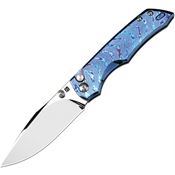 Artisan 1870GTDB Wizard Enchanter Button Lock Knife Timascus Handles