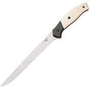 Bear & Son WSB66 Professional Fillet Knife White Bone Handles