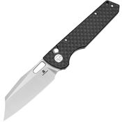 Bestech MK11B Bestechman Guardian Satin D2 Carbon Steel B-Lock Knife Black G10 Handles