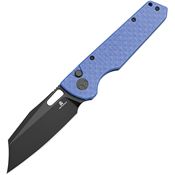 Bestech MK11G Bestechman Guardian Black D2 Carbon Steel B-Lock Knife Blue G10 Handles