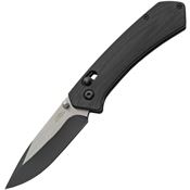 Rite Edge 4009 Hades Two -Tone Crossbar Lock Knife Black G10 Handles
