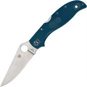 Spyderco 258FPK390 Stretch 2 XL Lockback Knife Blue Handles