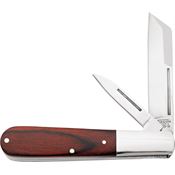 Bear & Son 2280R Large Barlow Knife Rosewood Handles