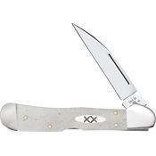 Case XX 13319 Copperlock Knife Natural Bone Handles