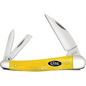 Case XX 20028 Seahorse Whittler Knife Yellow Bone Handles