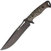 Dawson 48836 Seraphim CP Midnight MagnaCut Bowie Fixed Blade Knife Ultrex Camo G10 Handles