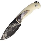 Elk Ridge FIX112BN Fixed Blade Knife POM Handles