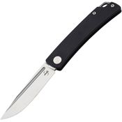 Boker Plus 01BO178 Celos Satin Slip Joint Knife Black G10 Handles