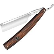 Boker 140534 The Celebrated Wenge Carbon Steel Razor Wood Handles