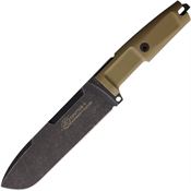 Extrema Ratio 0122EXP Ontos 2 Expedition Burnished Fixed Blade Knife Tan Handles