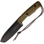 Extrema Ratio 0129EXP Selvans Expeditions Fixed Blade Knife Tan Handles