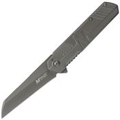 MTech A2005TT Framelock Knife Assist Open Gray Handles