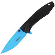 MTech A2024BL Framelock Knife Assist Open Blue Handles