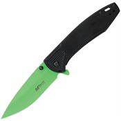 MTech A2024GN Framelock Knife Assist Open Green Handles