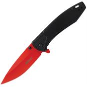 MTech A2024RD Framelock Knife Assist Open Red Handles