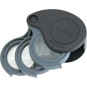Carson Optics TV15 TriView Folding Loupe W/Case
