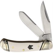 Rough Rider 2657 Tiny Trapper Knife White Micarta Handles