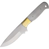 Knife Blanks 133 9.5" Stainless Drop Point Knife Blank Handles