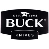 Buck 95283 Buck Logo Tin Tacker Sign