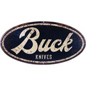 Buck 95306 Oval Tin Tacker Sign