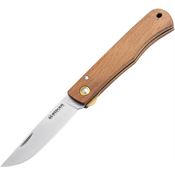 Boker Magnum M01RY006 Rusticus Linerlock Knife Wood Handles
