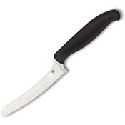 Spyderco K13SBK Z-Cut Kitchen Knife Black Handles
