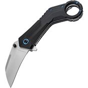 Boker Magnum M01RY005 Boker Magnum Veloc Wharncliff Knife Black G10 Handles