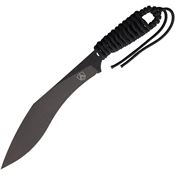 Ontario 9719C Spec Plus Alpha Carbon Steel Kukri Black Cord Wrapped Handles