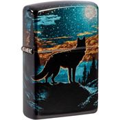 Zippo 59206 Moonlight Wolf Lighter