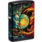 Zippo 76395 Spiritual Sun And Moon Lighter