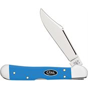 Case XX 68902 Mini Copperlock Light Blue Synthetic Handles